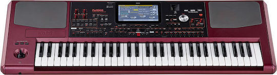 Korg Aranjor PA-1000 Professional Arranger cu 61 Dinamic Taste Roșu