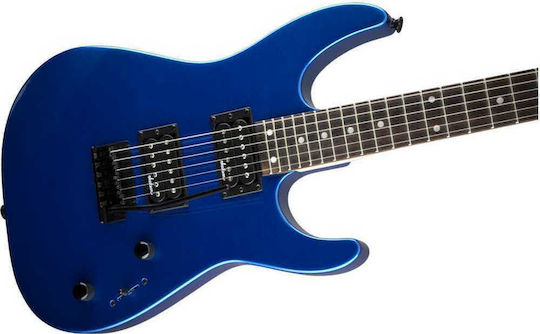 Jackson JS12 Dinky Metallic Ηλεκτρική Κιθάρα ST Style με HH Διάταξη Μαγνητών Blue