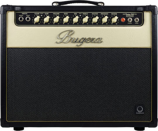 Bugera V22 Infinium Λαμπάτος Combo Ενισχυτής Ηλεκτρικής Κιθάρας 1 x 12" 22W Μαύρος