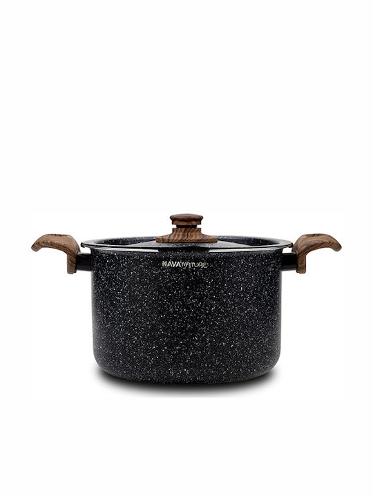 Nava Nature Βαθιά Κατσαρόλα από Αλουμίνιο 4.5lt / 22cm