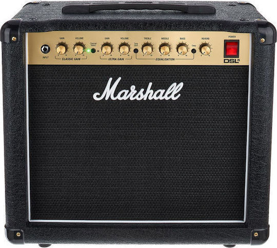 Marshall DSL-5CR Combo Ενισχυτής Ηλεκτρικής Κιθάρας 1 x 10" 5W Μαύρος