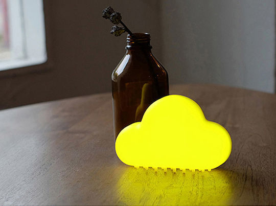 Allocacoc Led Παιδικό Διακοσμητικό Φωτιστικό Cloud Night Κίτρινο 7.9x3.5x12.2εκ.