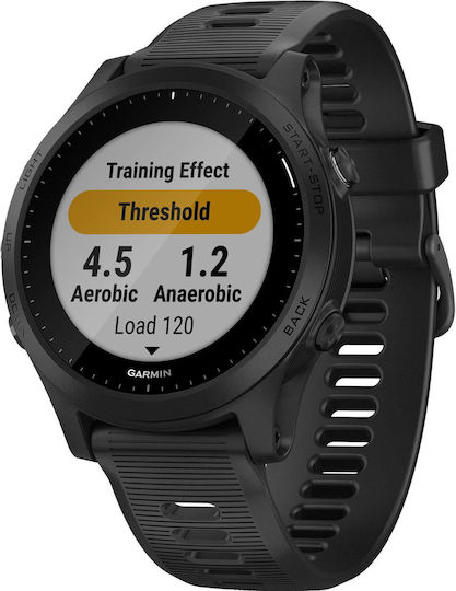 Garmin Forerunner 945 Edelstahl 47mm Wasserdicht Smartwatch (Gray)