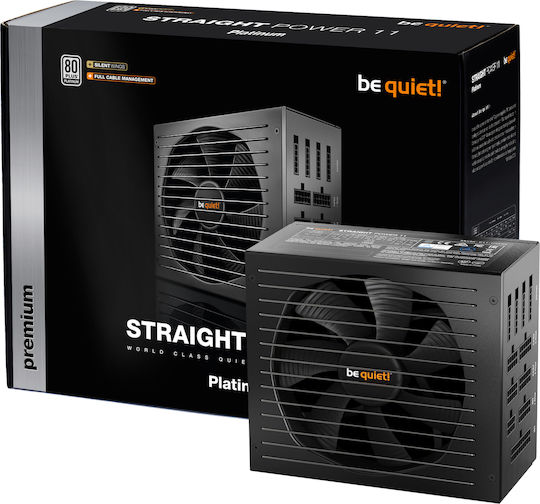 Be Quiet Straight Power 11 750W Μαύρο Τροφοδοτικό Υπολογιστή Full Modular 80 Plus Platinum