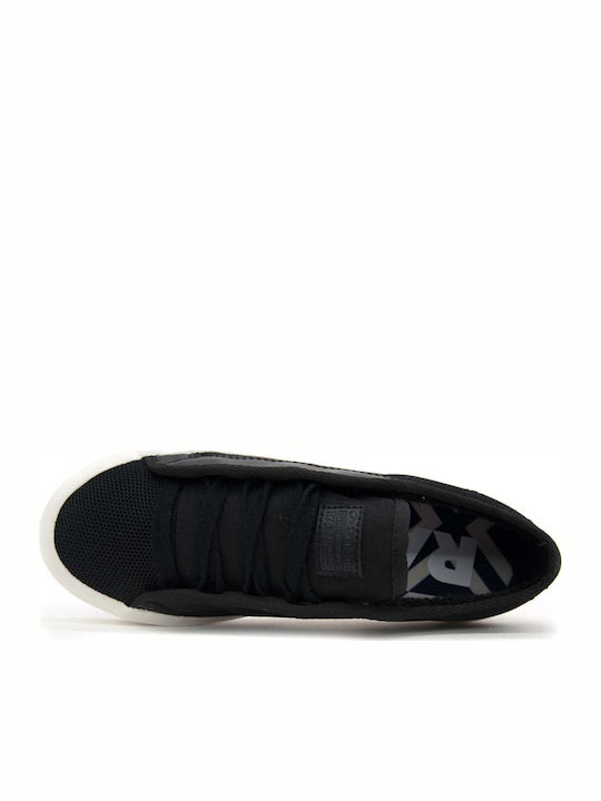 Strett Lace-Up Γυναικεία Flatforms Sneakers Μαύρα