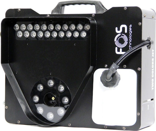 Fos Technologies FOS JET II Μηχανή Καπνού LED 1500W με Ασύρματο Χειριστήριο και Δυνατότητα Σύνδεσης με Κονσόλα Φωτισμού