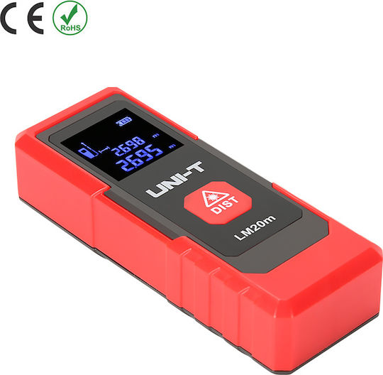Uni-T Μέτρο Laser LM20m με Δυνατότητα Μέτρησης 20m