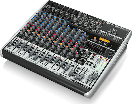 Behringer QX1832USB Analoge Konsole 18 Kanäle mit Phantom Power & 6 XLR-Eingänge
