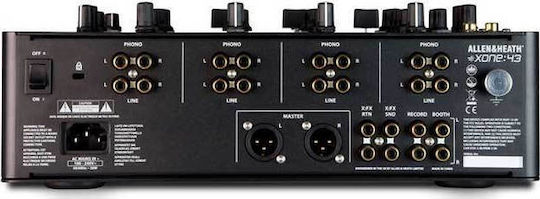 Allen & Heath Xone:43 Ψηφιακός Μίκτης 4.0 Καναλιών / 1 Εισόδο XLR