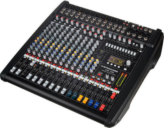 Dynacord CMS1000-3 Consolă Analogică Cu 10 Canale Cu Putere Fantomă Și 10 Intrări XLR