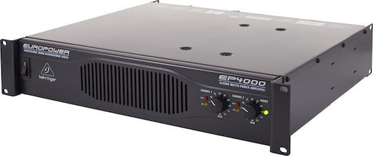 Behringer EP4000 PA Power Amplifier 2 Channels 950W/4Ω 550W/8Ω Black