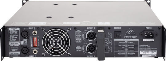 Behringer EP4000 PA Power Amplifier 2 Channels 950W/4Ω 550W/8Ω Black