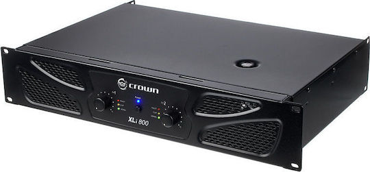 Crown Audio XLI-800 PA Power Amplifier 2 Channels 300W/4Ω 200W/8Ω Black