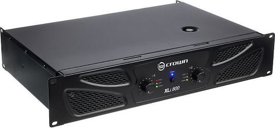 Crown Audio XLI-800 PA Power Amplifier 2 Channels 300W/4Ω 200W/8Ω Black