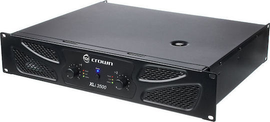 Crown Audio XLi 3500 PA Power Amplifier 2 Channels 1350W/4Ω 1000W/8Ω Black