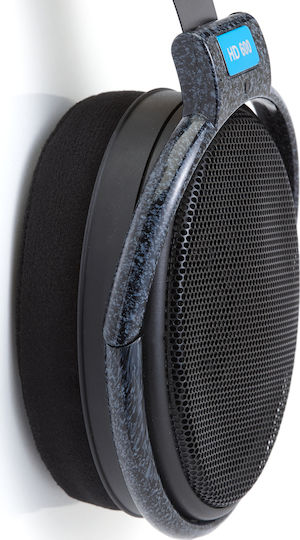 Sennheiser HD 600 Ενσύρματα Over Ear Ακουστικά Μαύρα