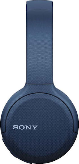 Sony WH-CH510 Wireless / Wired On Ear Headphones with 35 hours of Operation and Quick Charge Navy Blue