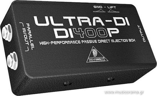 Behringer DI-400P Παθητικό DI Box 1 Καναλιού