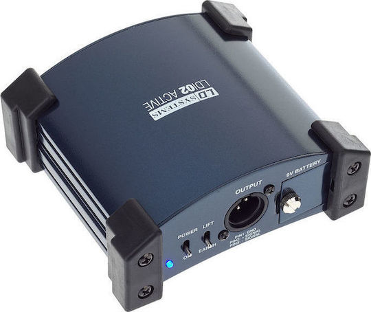 LD Systems LDI02 Активен DI Box 1 Канал с Battery и Фантомно захранване