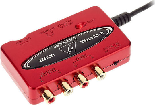 Behringer UCA222 Εξωτερική Επαγγελματική Κάρτα Ήχου με Σύνδεση USB