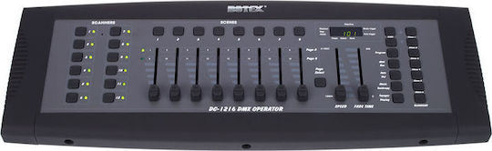 Botex DC-1216 DMX Controller Lichtkonsole mit 192 Steuerkanälen