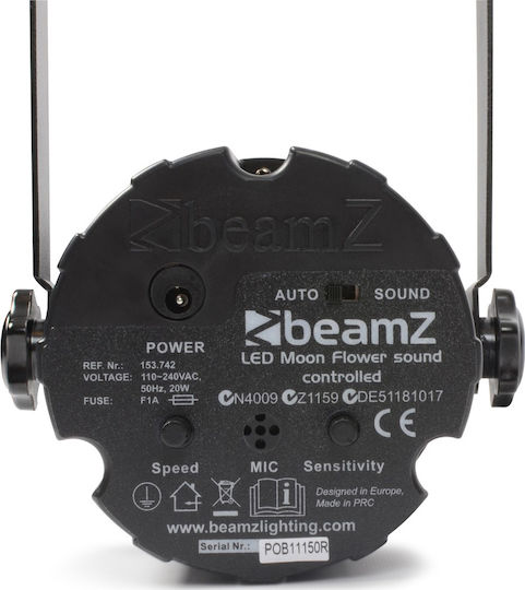 BeamZPro Προβολέας LED Moon Flower 60 RGBWA
