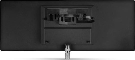 Matel Electronics Matel 5G Εξωτερική Κεραία Τηλεόρασης (δεν απαιτεί τροφοδοσία) σε Μαύρο Χρώμα Σύνδεση με Ομοαξονικό (Coaxial) Καλώδιο