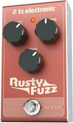 TC Electronic Rusty Pedals EffectFuzz Electric Guitar and Electric Bass