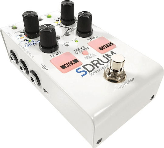 Digitech SDRUM Strummable Drums Pedale Wirkung Looper E-Gitarre und E-Bass