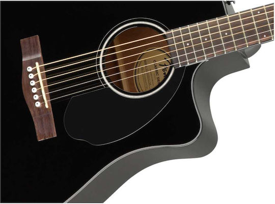 Fender Semi-Acoustic Guitar CD-60S CE Cutaway Black