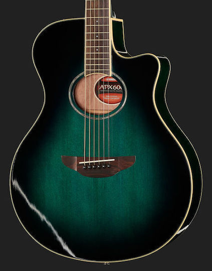 Yamaha Semi-acustic Chitară APX-600 Chitare acustice cu decupaj rosu