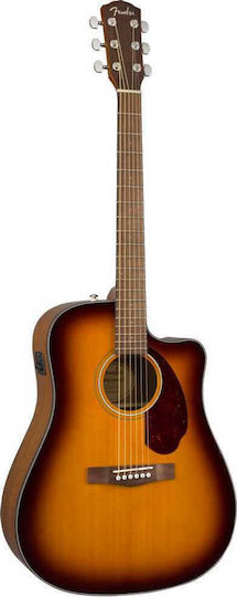Fender Semi-Acoustic Guitar CD-140 SCE Cutaway Sunburst