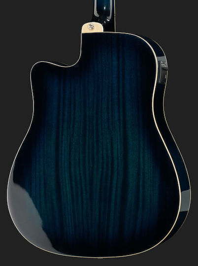 Ibanez Ηλεκτροακουστική Κιθάρα PF15ECE Cutaway Blue / Sunburst