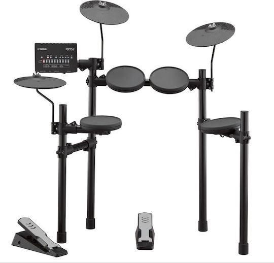 Yamaha Ηλεκτρονικά Ντράμς DTX-402K Set σε Μαύρο Χρώμα