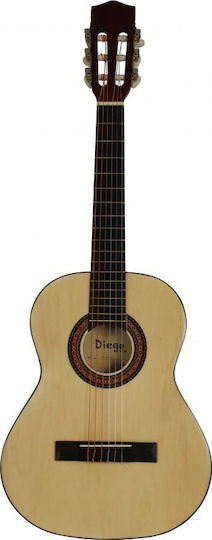 Diego KC-34 Kids Classical Guitar 3/4 Natural