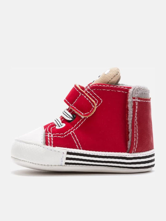 Mayoral Baby Booties Red