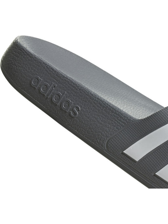 Adilette Aqua Ανδρικά Slides Γκρι