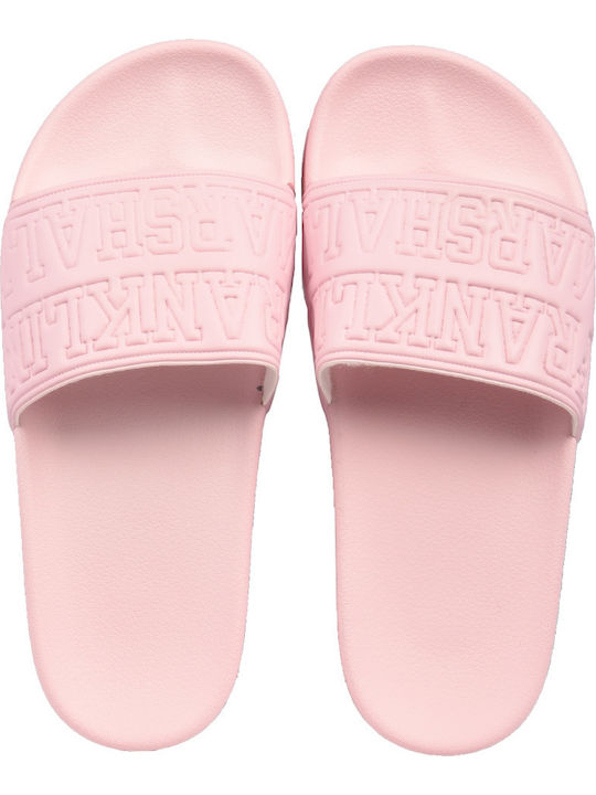 Slides in Rosa Farbe