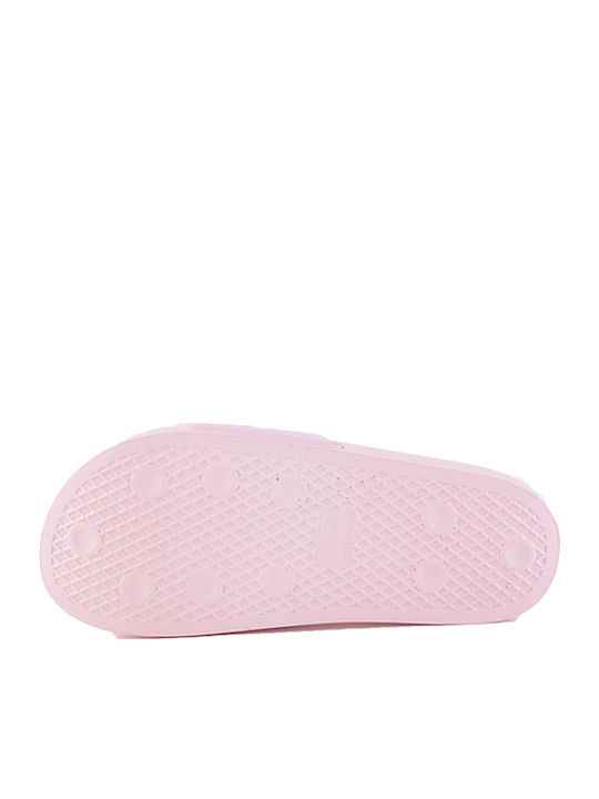 Slides in Rosa Farbe