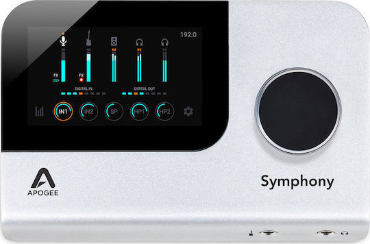 Apogee Symphony Desktop Εξωτερική Επαγγελματική Κάρτα Ήχου με Σύνδεση USB