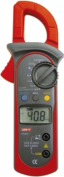 UT-201+ Pinza amperimétrica digital AC 400A UNI-T - NES