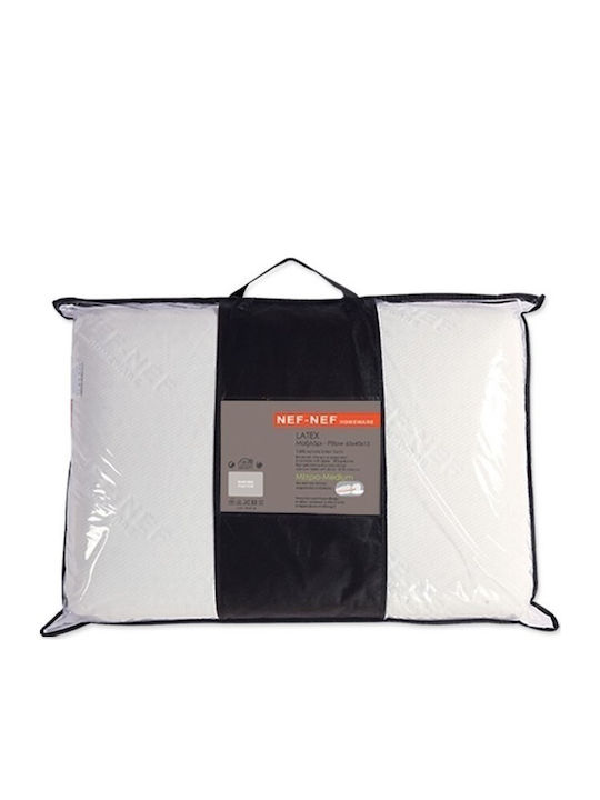 Nef-Nef Homeware Bamboo Μαξιλάρι Ύπνου Latex 45x65x15cm