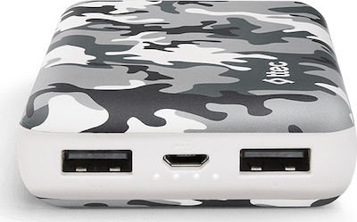 TTEC ReCharger 10000mAh Λευκό Camouflage