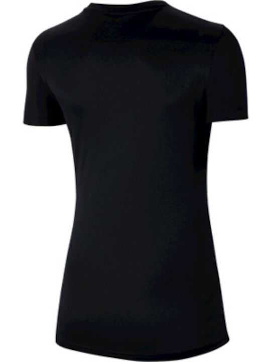 Park VII Γυναικείο T-shirt Dri-Fit με Διαφάνεια Μαύρο