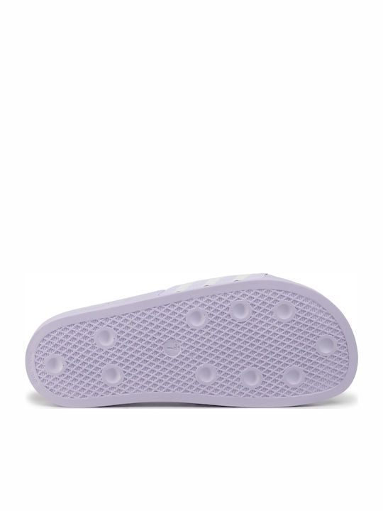 Adilette Herren Slides Lila