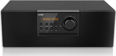 NOD Ηχοσύστημα 2.0 Elegant 30W με CD / Digital Media Player και Bluetooth Μαύρο