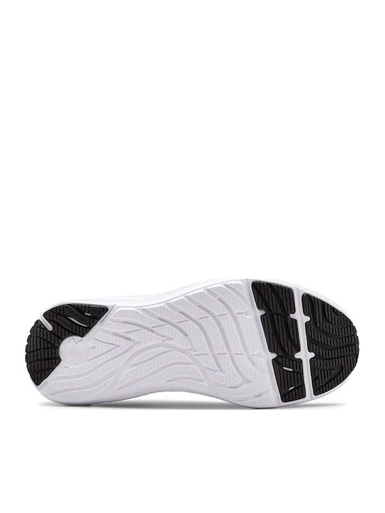 Grade School UA Charged Pursuit 2 Kids Sports Shoes Running with Laces Black