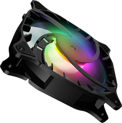 Cougar Helor 240 Wasserkühlungssystem für Prozessoren Doppelter Ventilator 120mm für Socket /A/M/4/ / / /1/2/0/0/ /1/1/5/x/ mit RGB Beleuchtung Schwarz