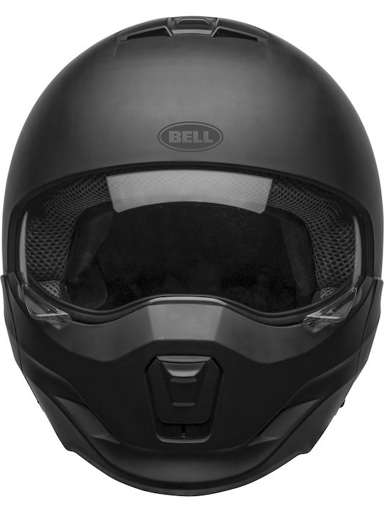 Bell Broozer Solid Matte Black Motorcycle Helmet Modular ECE 22.06 1350gr