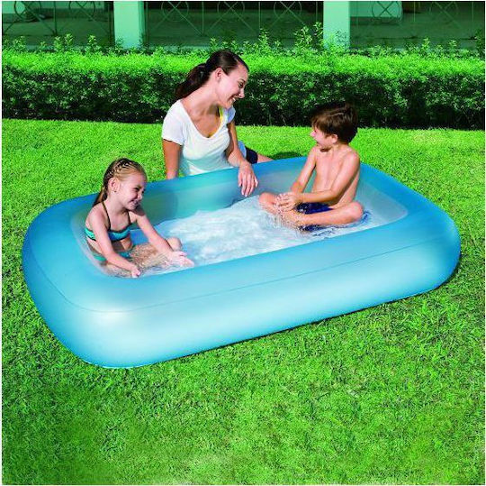 Bestway Children's Swimming Pool 102lt Inflatable 165x104x25cm Blue